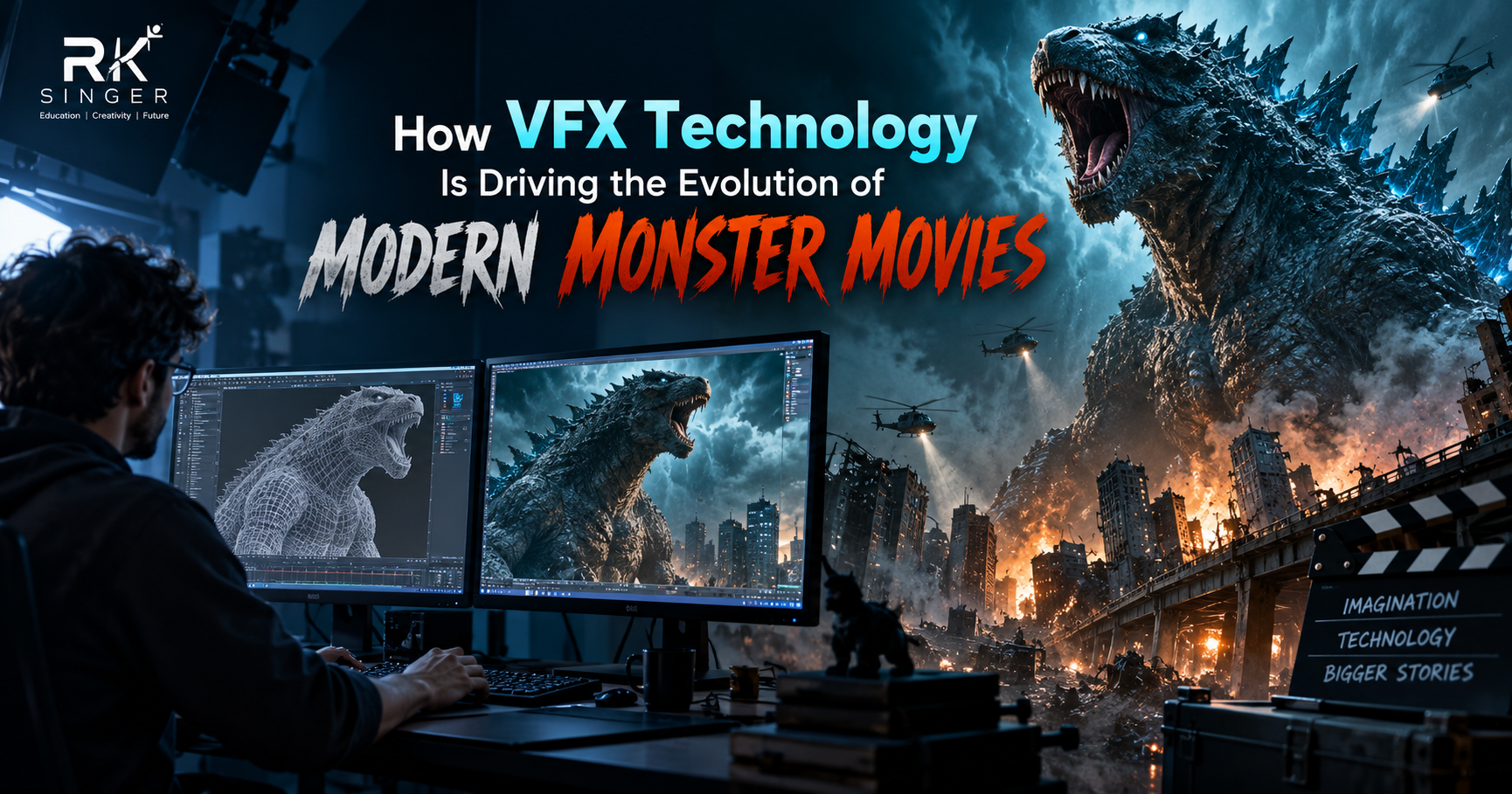 You are currently viewing How VFX Technology Is Driving the Evolution of Modern Monster Movies