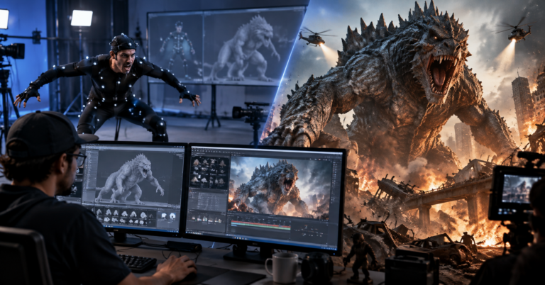 Read more about the article How VFX Technology Is Driving the Evolution of Modern Monster Movies