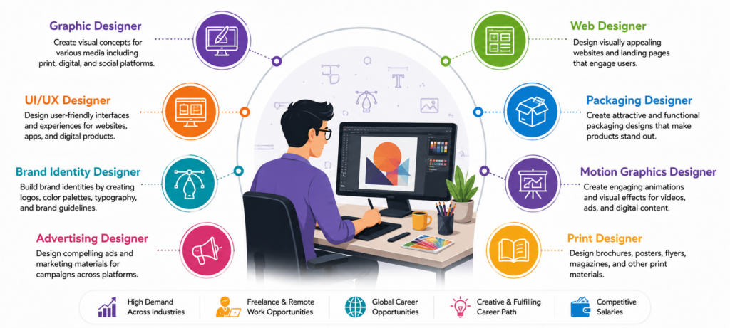Job opportunities in graphic design