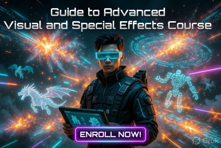 Read more about the article Guide to Advance Visual and Special Effects Course