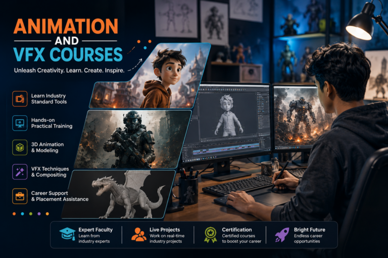 Read more about the article How to Secure a Placement After Completing Animation and VFX Courses at Moople Institute