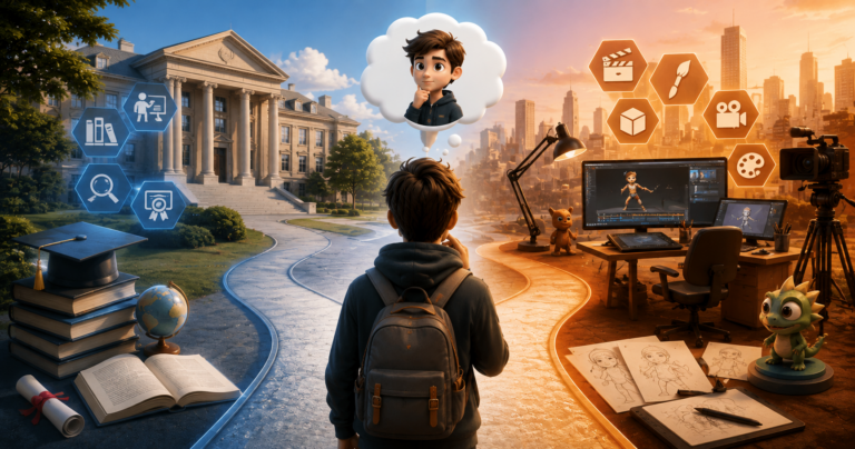Read more about the article Is A Degree In Animation Necessary For Career Growth?