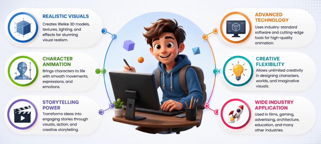 Main Features of 3D Animation