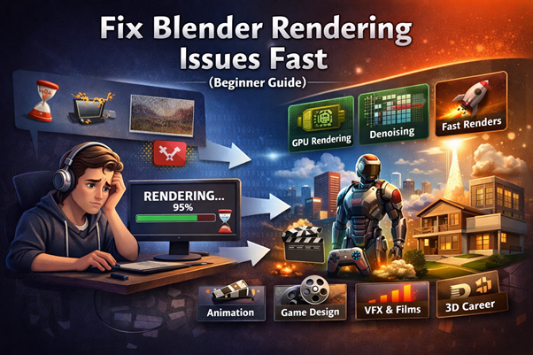 You are currently viewing Fix Blender Rendering Issues Fast (Beginner Guide)