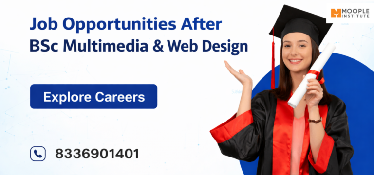 Read more about the article What Jobs Can You Get After Completing a BSc. in Multimedia, Design, and Web Development Course?