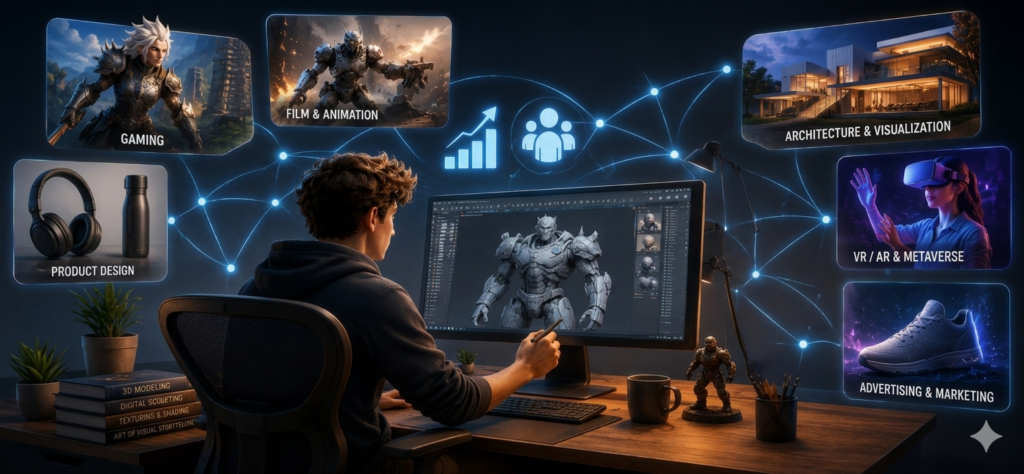 Why 3D Modeling Is One of the Most In-Demand Creative Careers