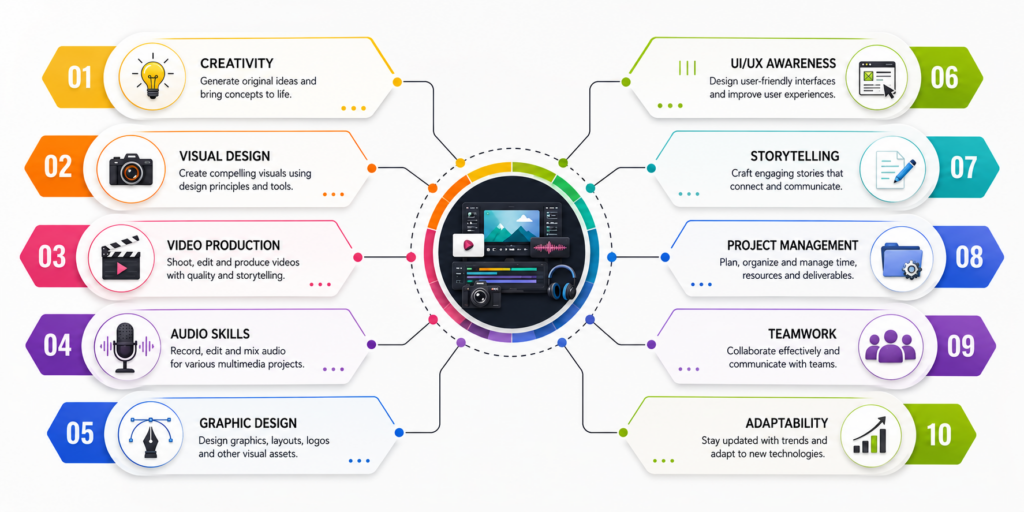 Skills Needed for Multimedia Careers