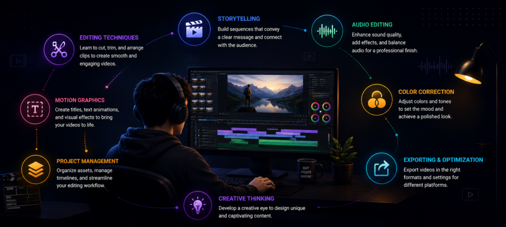 Essential Skills You Develop in a Video Editing Course