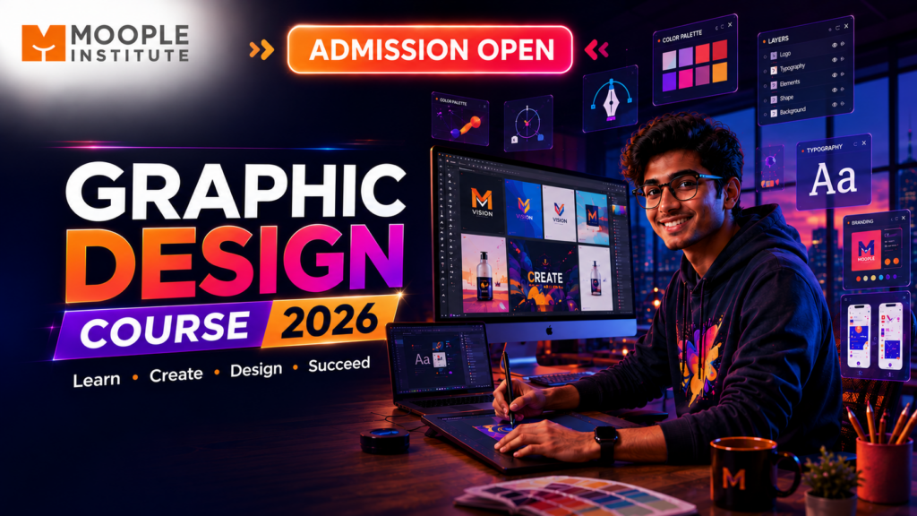Graphic Design Course 2026 - Moople-Institute of Animation Design