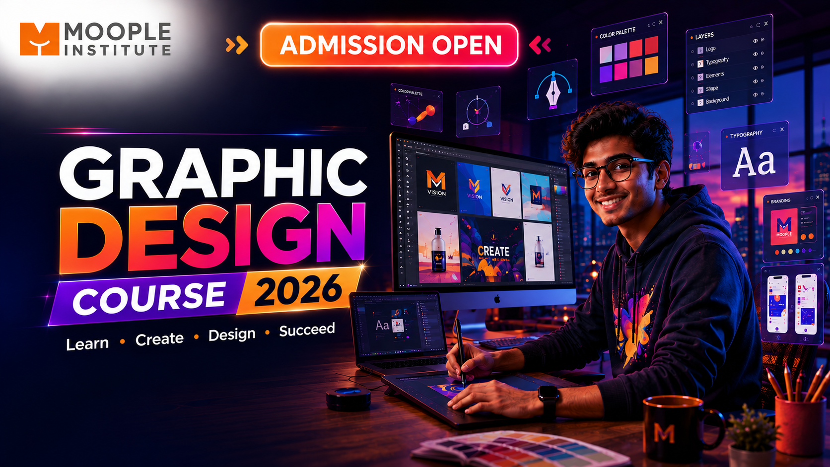You are currently viewing Graphic Design Course 2026