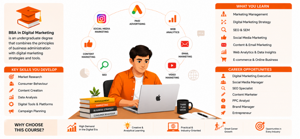 BBA in Digital Marketing Course