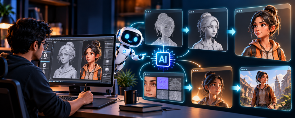 How AI Fits Into 3D Modelling